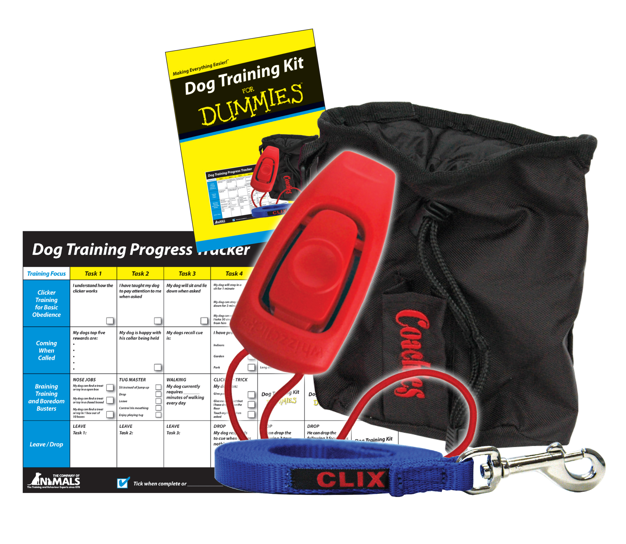 5 Dog Training Kits For Dummies & 5 Puppy Training Kits For Dummies To Giveaway!