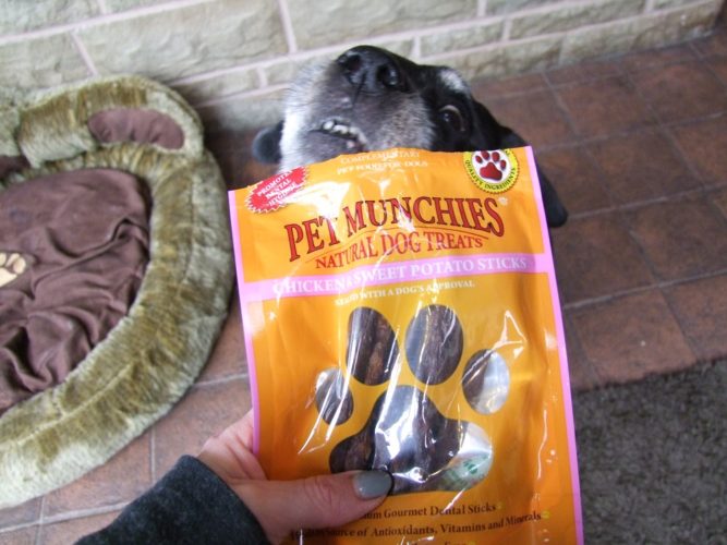 Win Pet Munchies New Chicken & Sweet Potato Sticks!