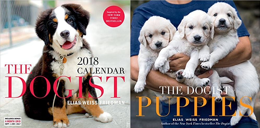 3 Copies of 'The Dogist Puppies' & 'The Dogist 2018 Wall Calendar' to Giveaway!