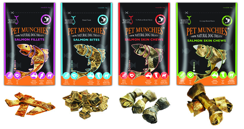 Win Pet Munchies Wild Salmon Skin Treats!