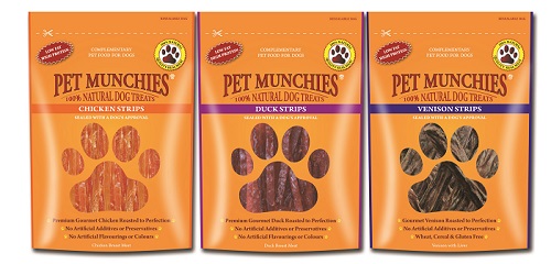 Pet Munchies dog treats strips